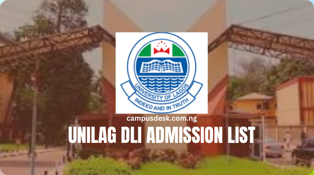 UNILAG DLI Admission List