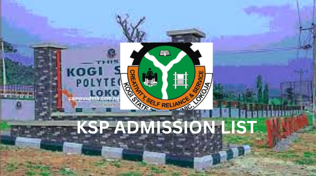 KSP ADMISSION LIST 2026