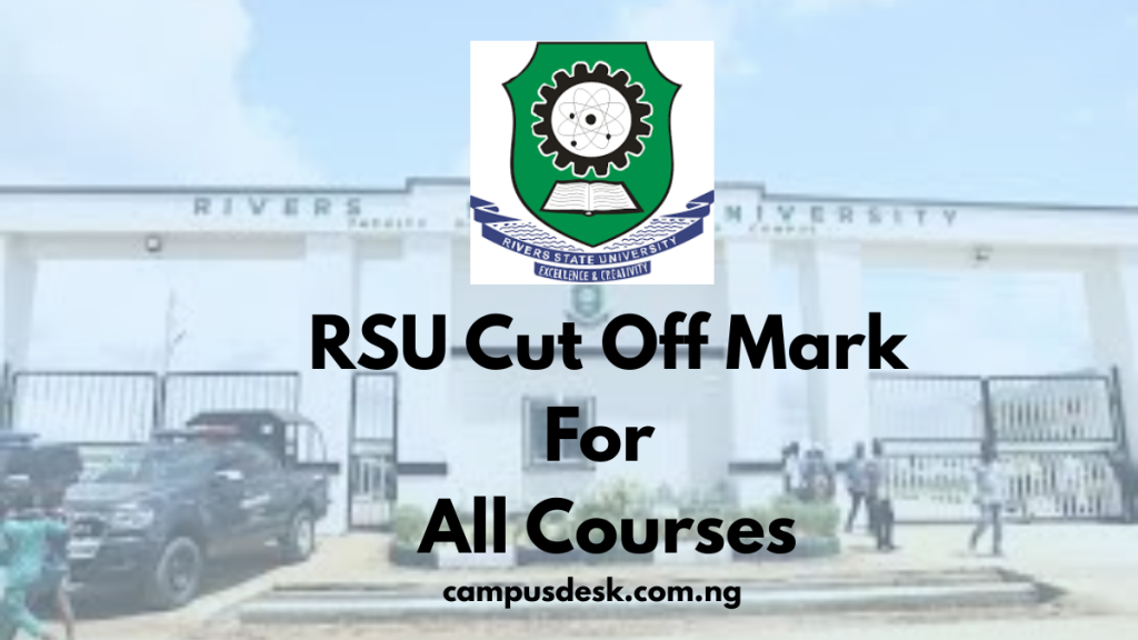 RSU Cut Off Mark for All Courses