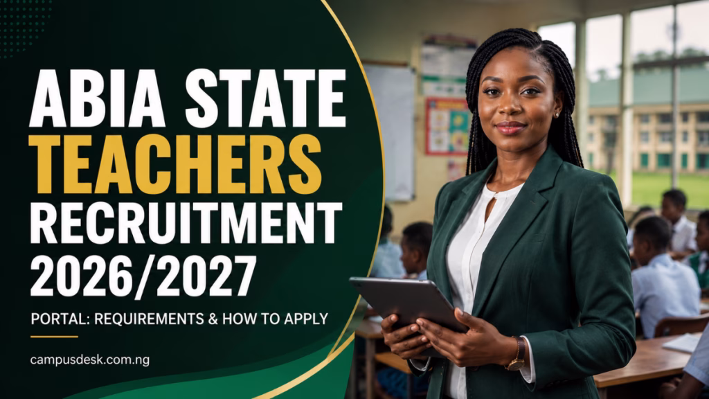 Abia State Teachers Recruitment 2026/2027