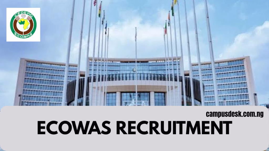 ECOWAS Recruitment 2026